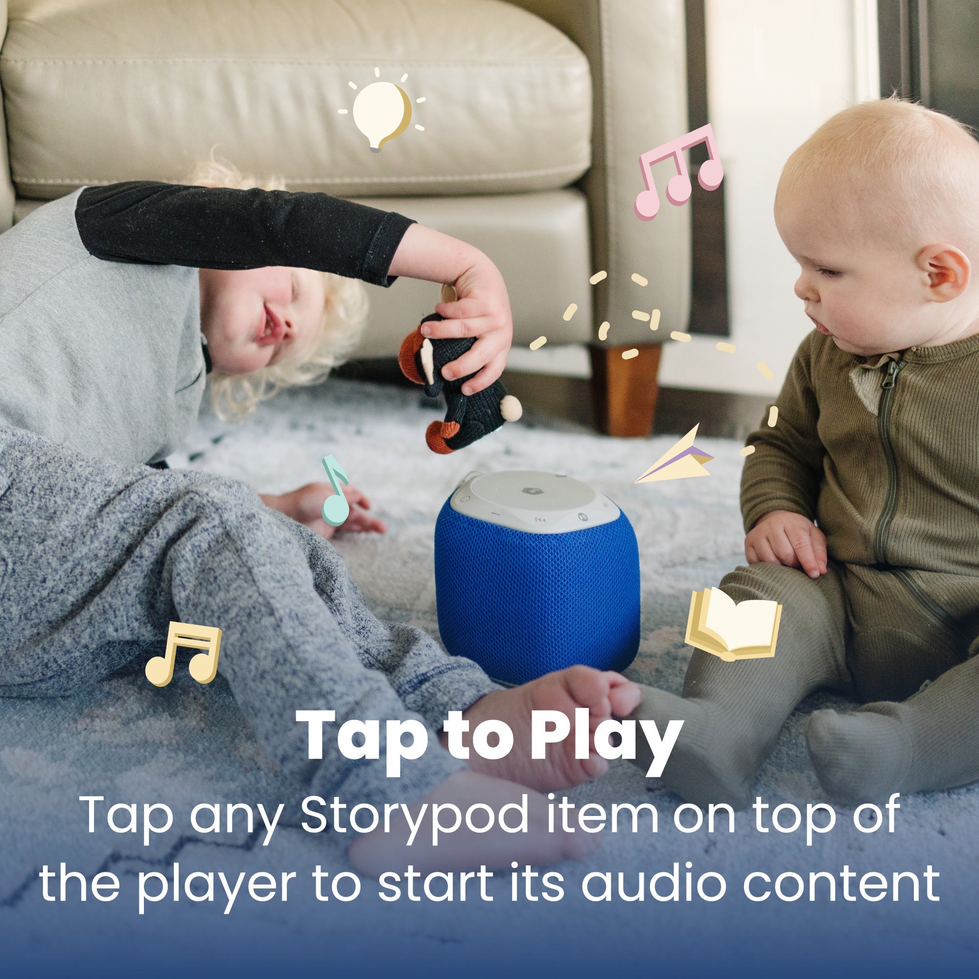 Storypod Interactive Audio Learning System for Toddlers & Children