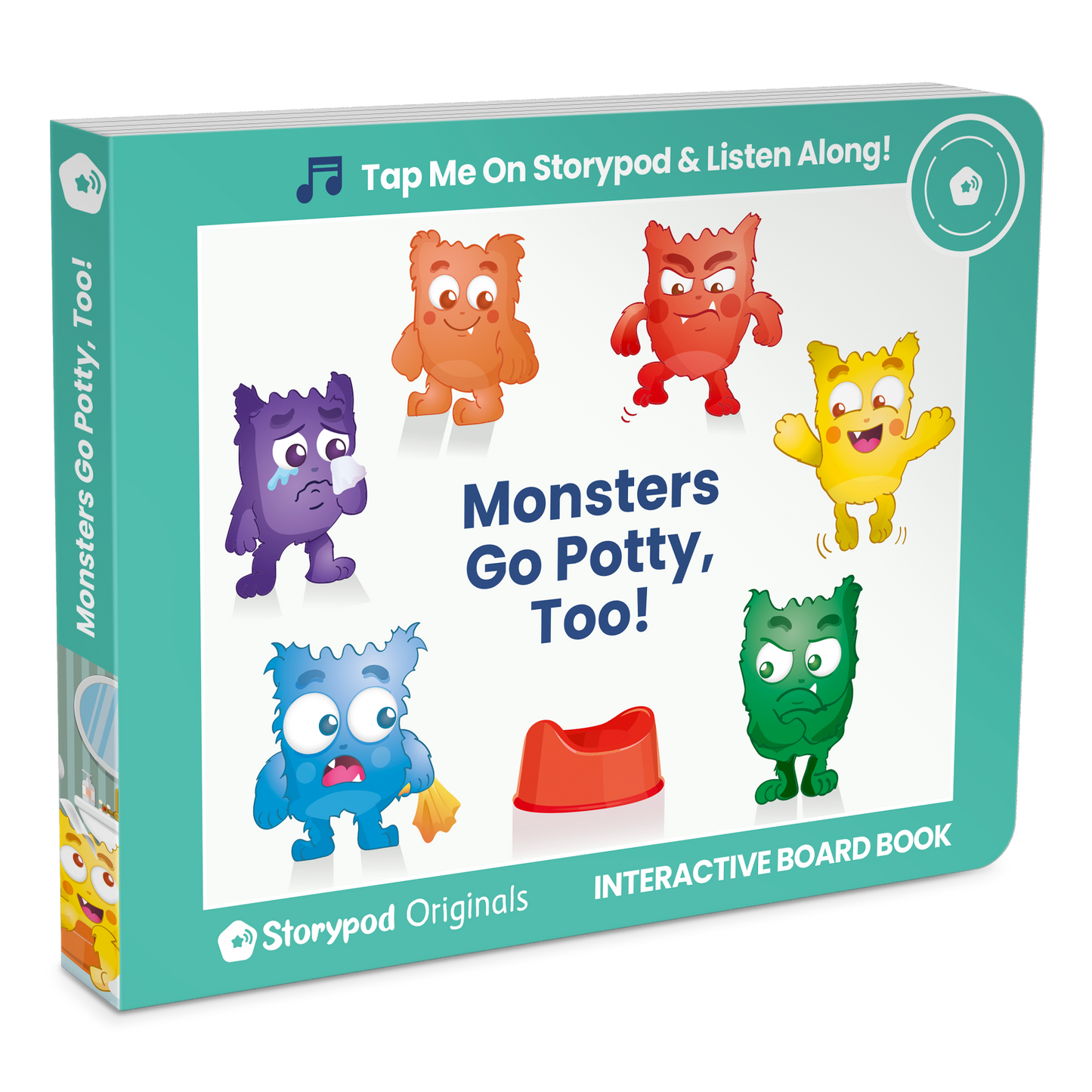 Monsters Go Potty, Too!