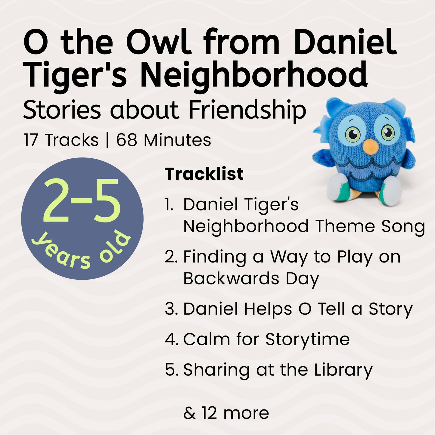 O the Owl from Daniel Tiger's Neighborhood