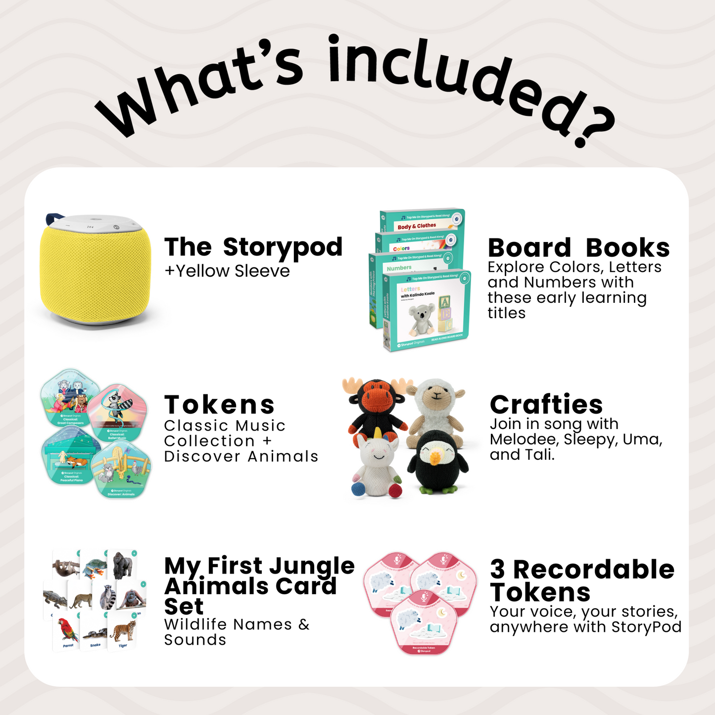 The Storypod Super Savings Starter Pack for Ages 0-3