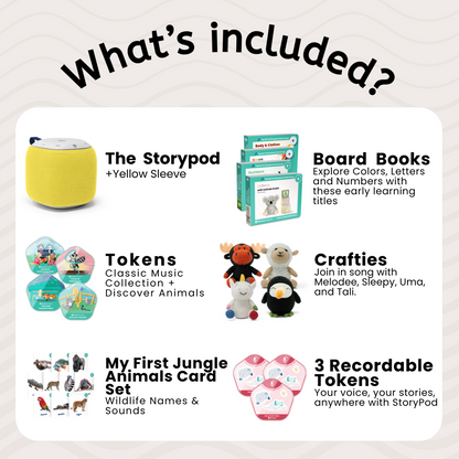 The Storypod Super Savings Starter Pack for Ages 0-3