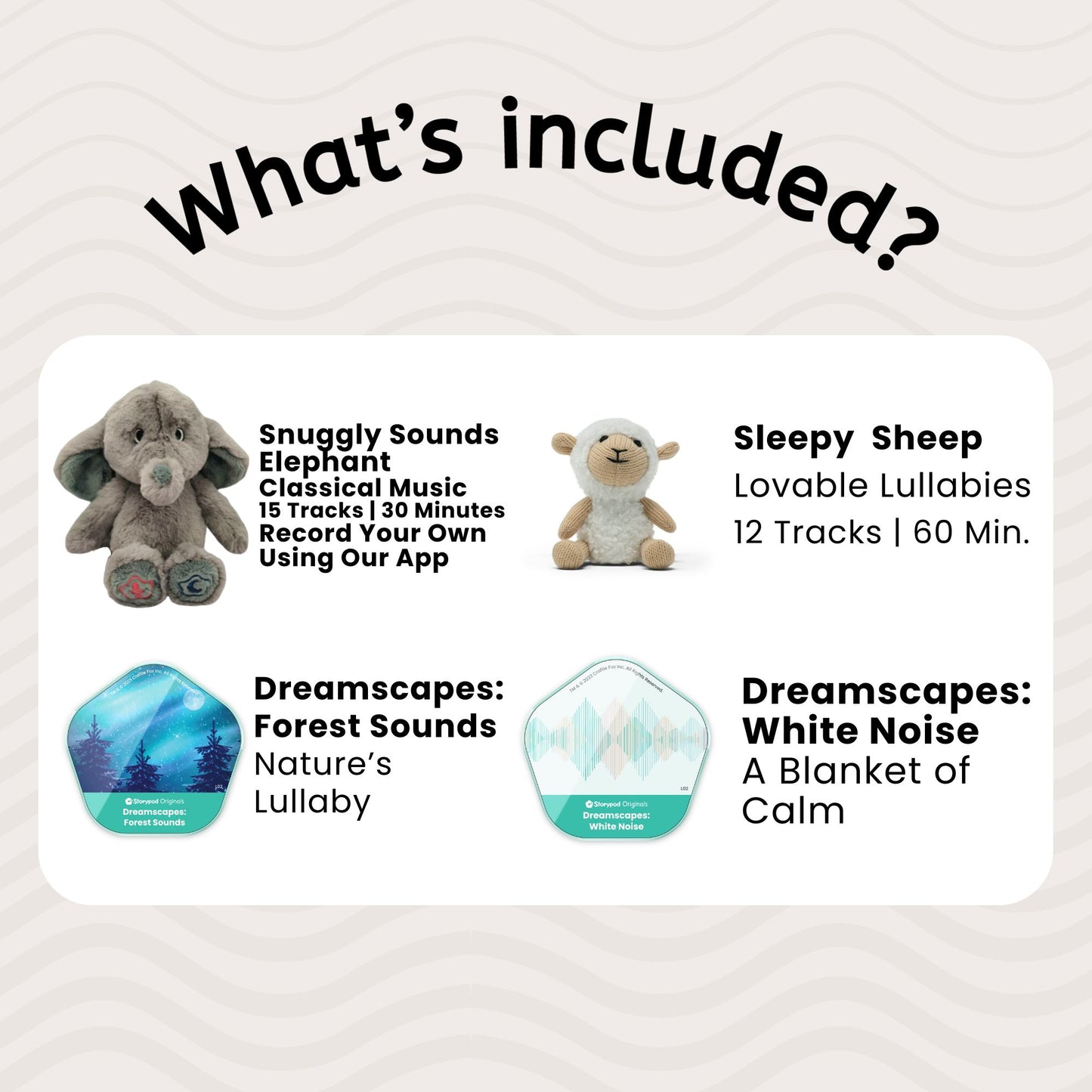 Baby Learn & Dream Bundle - Elephant