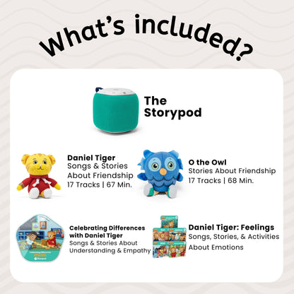 The Storypod Daniel Tiger Bundle