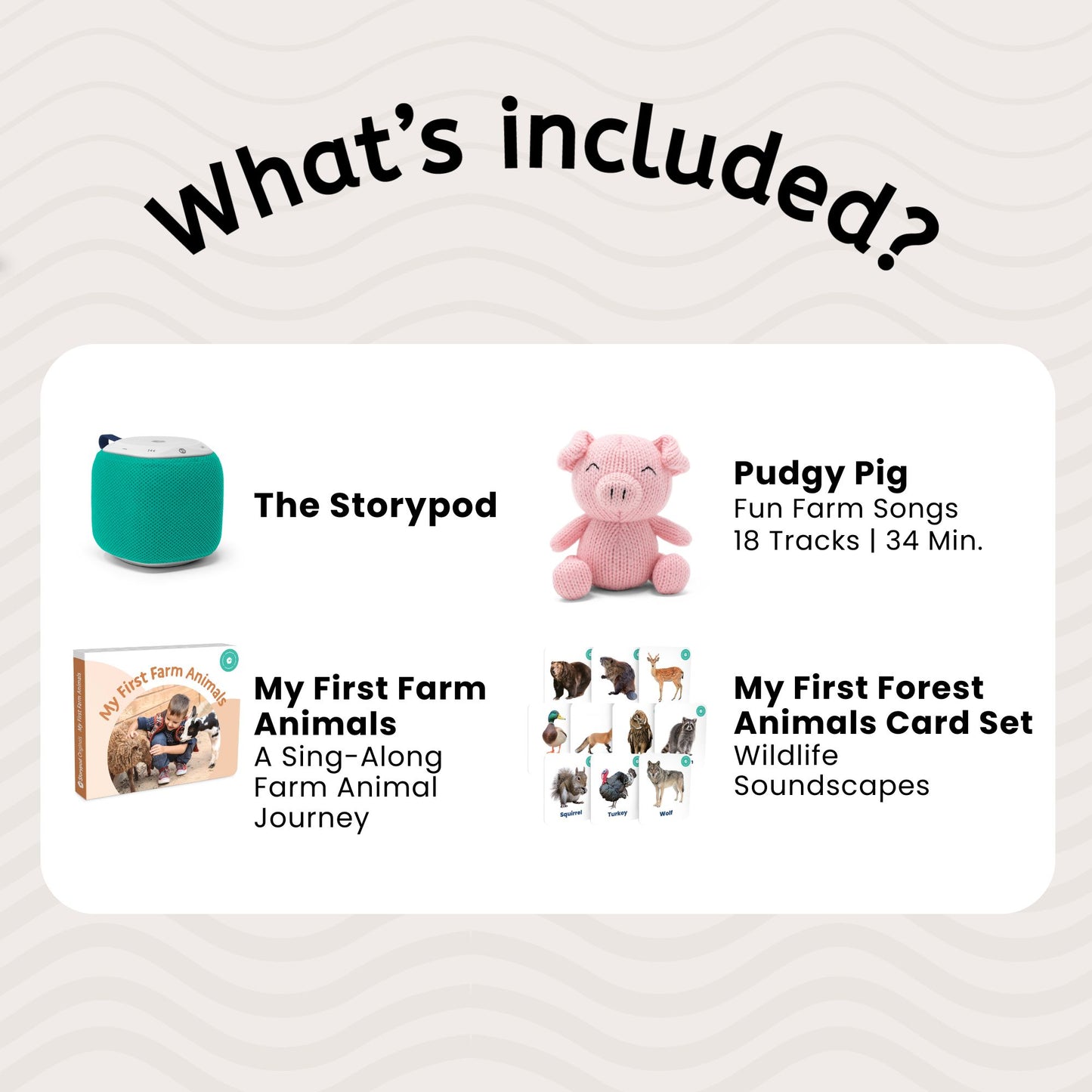 The Storypod Farm & Forest Animals Set